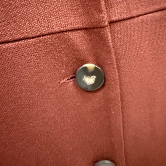 Cabi 3545 Boss Long Jacket Currant Brown Long Line Blazer Large - Picture 3 of 7